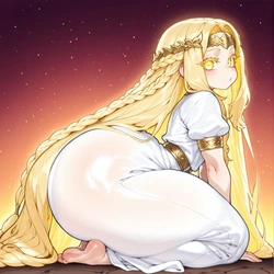 (euphoria / @hexmaniacal) Miquella the Kind [ AI Generated ]