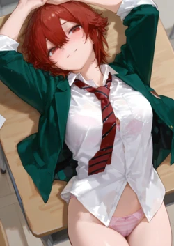 [clowenqq (krowenx)] Tomo Aizawa - Tomo Chan is a Girl (Patreon) [AI Generated]