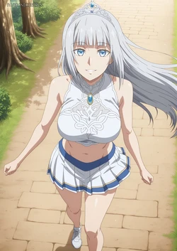 [18animegirls] (T2/T3/134P) Mylene Rapha Holfort (ミレーヌ・ラファ・ホルファート) | Morning run [AI Generated]