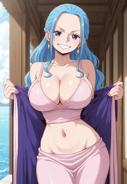 [Vortalis] Nefertari Vivi - One Piece [72 pics Set 1] [Patreon] [AI Generated]