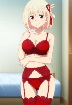 [Vanitas AI] Nishikigi Chisato 6 [AI Generated]