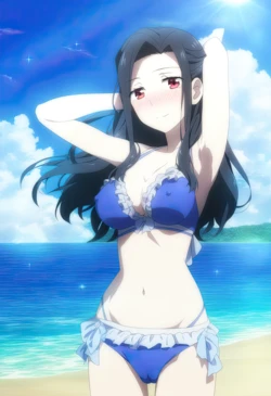 [Vanitas AI] Saegusa Mayumi 1 [AI Generated]