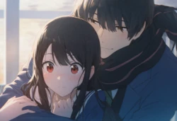 [psfx] Hiroomi & Mitsuki (Kyoukai no Kanata) [AI Generated]