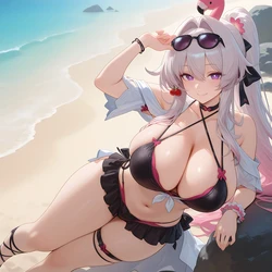[Hentai BBC]Honkai impact 3rd Thelema skin x BBC (Patreon)[AI Generated]
