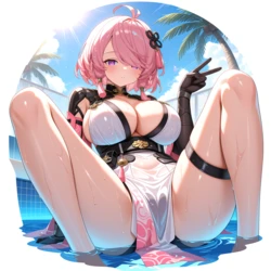 [Kyonkanie (Pantyless)] Taoqi - Wuthering Waves [AI Generated]