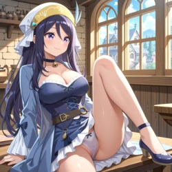 [Kyonkanie (Pantyless)] Seika - Uglymug, Epicfighter (Busamen Gachi-Fighter) [AI Generated]