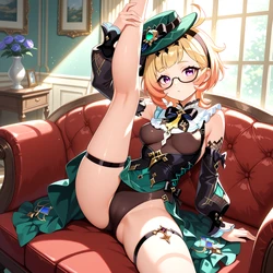 [Kyonkanie (Pantyless)] Emilie - Genshin Impact [AI Generated]