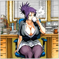 [Narugirls_ai] Office Saga - Anko (Naruto) (Patreon) [AI Generated]