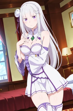 [YukinoArt] Emilia x Subaru 107p [AI Generated]