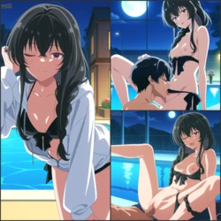 [Bluu AI] Koto Satsuki (There's No Freaking Way I'll be Your Lover! Unless...) [AI Generated]
