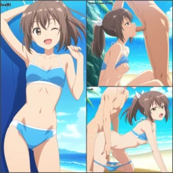 [Bluu AI] Sally／Shiromine Risa (Itai no wa Iya nano de Bougyoryoku ni Kyokufuri Shitai to Omoimasu.) [AI Generated]