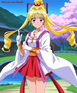 [Bluu AI] Kaito Jeanne／Kusakabe Maron (Kamikaze Kaitou Jeanne／Phantom Thief Jeanne) [AI Generated]