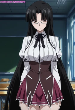 Tsubaki Shinra - High School DxD (Tyanimedirty) [AI Generated]