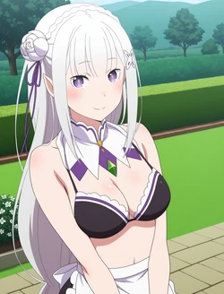 [Anipai] Emilia - Re:Zero [162 pics / Full Set] (Patreon) [AI Generated]