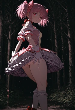 Madoka Kaname - Pink Dress (AI Generated) [Boosty] (Morjov)