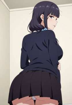 [AIChromaArt/JR] Misuzu Gundou | Tomo-chan wa Onnanoko! [AI Generated]