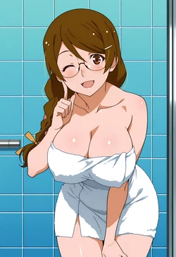 [Aindroidparanoid] Tsubasa Hanekawa - Bakemonogatari [AI Generated]