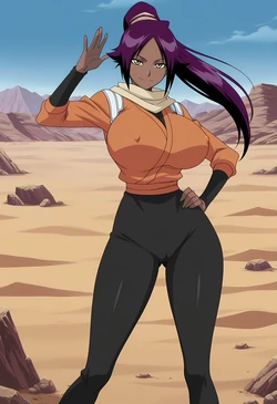 [Aindroidparanoid] Yoruichi Shihōin - Bleach [AI Generated]