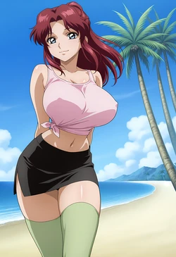 [Aindroidparanoid]  Flay Allster - Mobile Suit Gundam SEED [AI Generated]