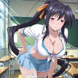 [Rizziey] Akeno Himejima (High School DxD) #5 (Patreon) [AI Generated]