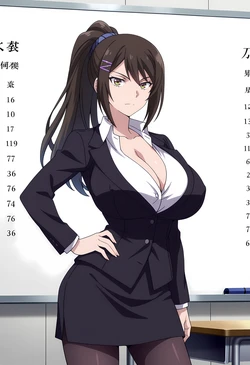 [Aindroidparanoid]  Sae Chabashira - Yōkoso Jitsuryoku Shijō Shugi no Kyōshitsu e [AI Generated]