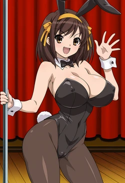 [Aindroidparanoid]  Haruhi Suzumiya - Suzumiya Haruhi no yûutsu [AI Generated]
