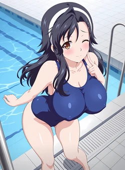 [Aindroidparanoid] Kazuha Kusunoki - Kuro no Kyoushitsu [AI Generated]
