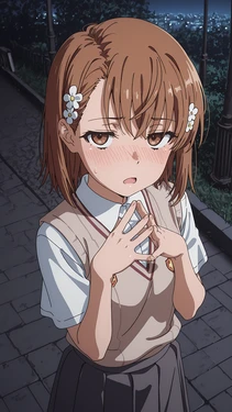 [BBStaff] 上〇と種づけエッチする御坂〇琴 (Mikoto Misaka) [AI Generated]