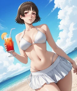 [AiFishBall] Makoto Niijima (Patreon) [AI Generated]