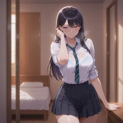 [kkleo] Hikari-入り浸りギャルにま〇こ使わせて貰う話 (AI Generated)