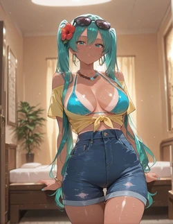 [kkleo] Brazilian Miku (AI Generated)