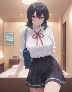 [kkleo] Umi Asanagi-I Made Friends with the Second Prettiest Girl in My Class [AI Generated]
