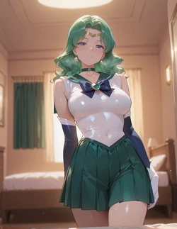 [kkleo] Sailor Neptune/セーラーネプチューン-Sailor Moon (AI Generated)