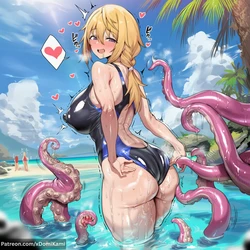 [xDomiKami] Tentacles (test image) (Patreon) [AI Generated]