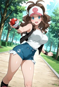 Moke P@treon Hilda Love Sex (Pokémon) / トウコ イチャラブエッチ (ポケットモンスター) 867Pics (Patreon) [AI Generated]