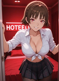 [Phan Desire] Request - Makoto Niijima - Persona 5 [AI Generated]