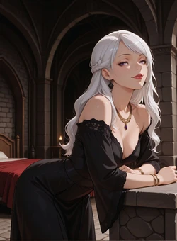 [Phan Desire] Request - Violet - Original Character [AI Generated]