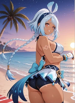 [Phan Desire] Request - Mualani - Genshin Impact [AI Generated]