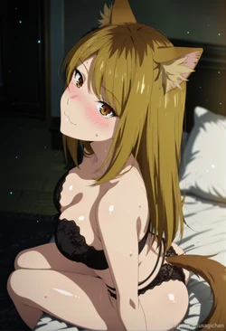 [AIusagichan] ヤニねこ 西 薫子 Chainsmoker Cat Kaoruko Nishi [AI Generated]
