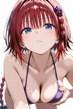 [Yuyushi] 黒咲芽亜(To Love Ru) 水着 65枚 [AI Generated]