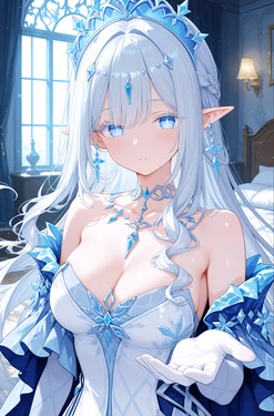 Rin_illust Anastasya Feodorovna Snezhnaya [AI Generated]