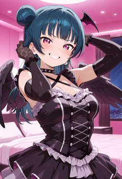 [Nankoai] Yoshiko Tsushima- 津島善子-req-fallen.angel-lovehotel- [AI Generated]