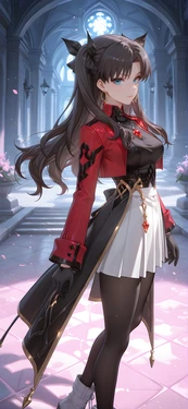 [Hajily] Rin Tohsaka (FGO) (Honkai: Star Rail) (Patreon) [AI Generated]