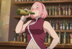 (Sira) Kawaki X Sakura (Ai Generated)