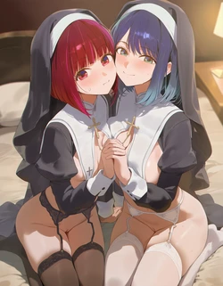 [Oishi Okaze] kana&akane [AI Generated]