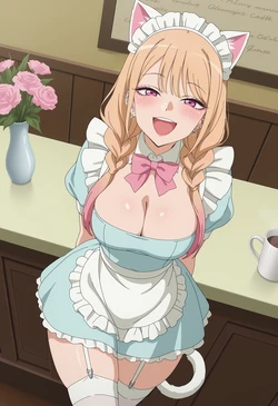 [AiMisaka] Kitagawa Marin (Maid cafe waitress) (MDUD) [AI Generated]