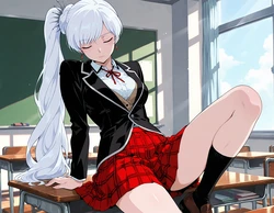 [Squeeshy] Weiss Schnee (RWBY) - 138 pics [AI Generated]