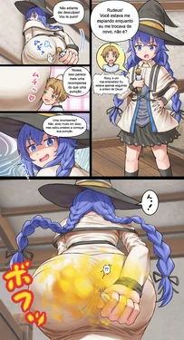 [Bunchi] Size-Difference Punishment by Roxy [PT-BR]