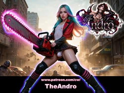 Zombie Chainsaw [AI Generated]