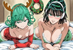[xOppAIsensei] [65] Tatsumaki & Fubuki - Merry Xmas 2025 #91 [AI Generated]